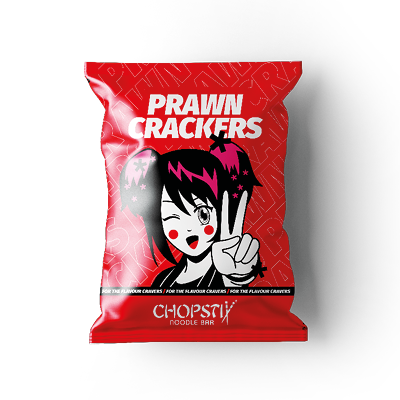 chopstix prawn cracker bag